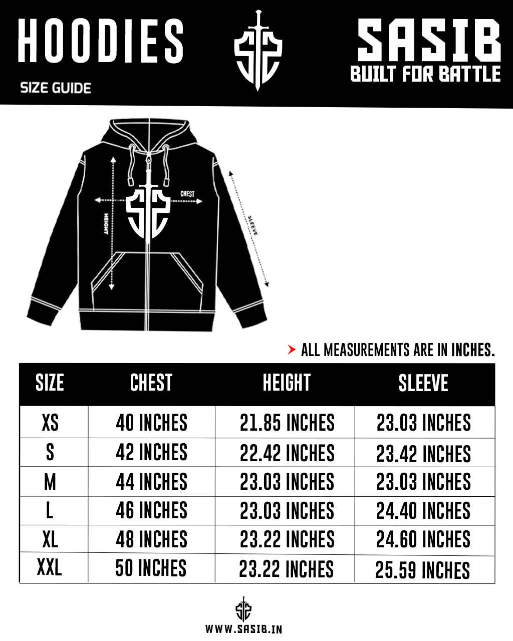 Sasib Black Stealth Hoodies