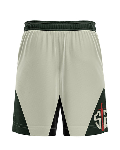 SASIB Solid MMA Shorts - Green