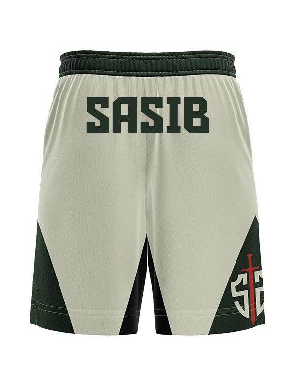 SASIB Solid MMA Shorts - Green