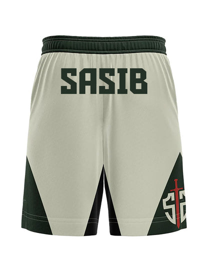 SASIB Solid MMA Shorts - Green