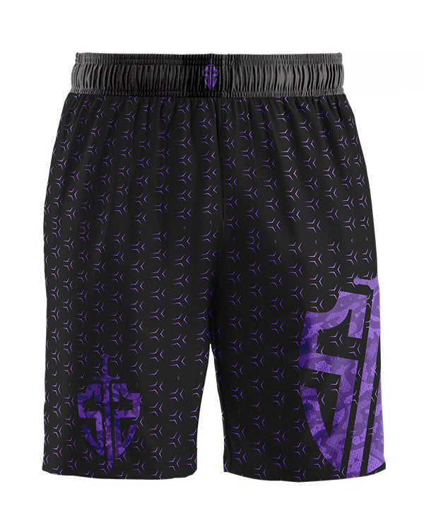 SASIB Shield TRAINING Shorts Purple – SASIB SPORTS PVT LTD