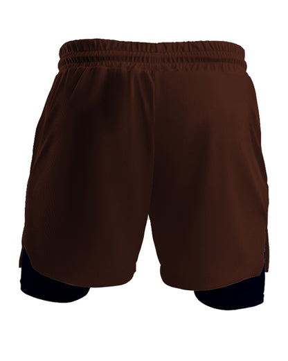 SASIB Dominator MMA Shorts Brown