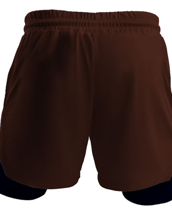 SASIB Dominator MMA Shorts Brown