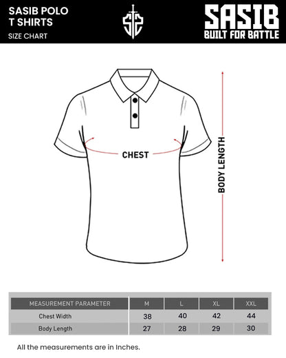 SASIB DARK COMMAND Polo Cotton T-Shirts