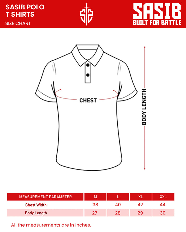 SASIB POLAR ELITE Polo Cotton T-Shirts