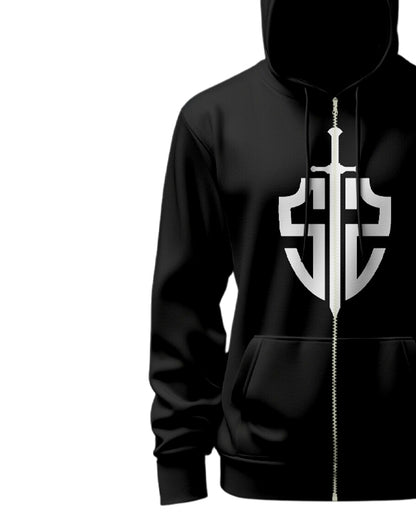 Sasib Black Stealth Hoodies